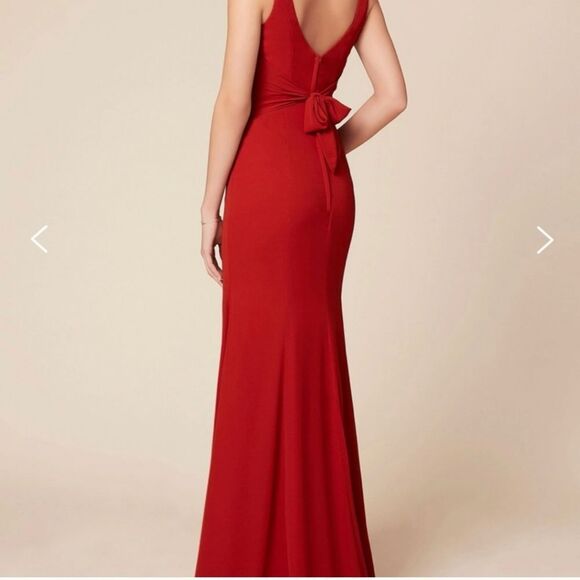 Dear Cleo Ivy Tie Back Dress with Side Slit in Mint Size 4 - Picture 3 of 15